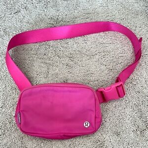 Lululemon Pink Belt Bag